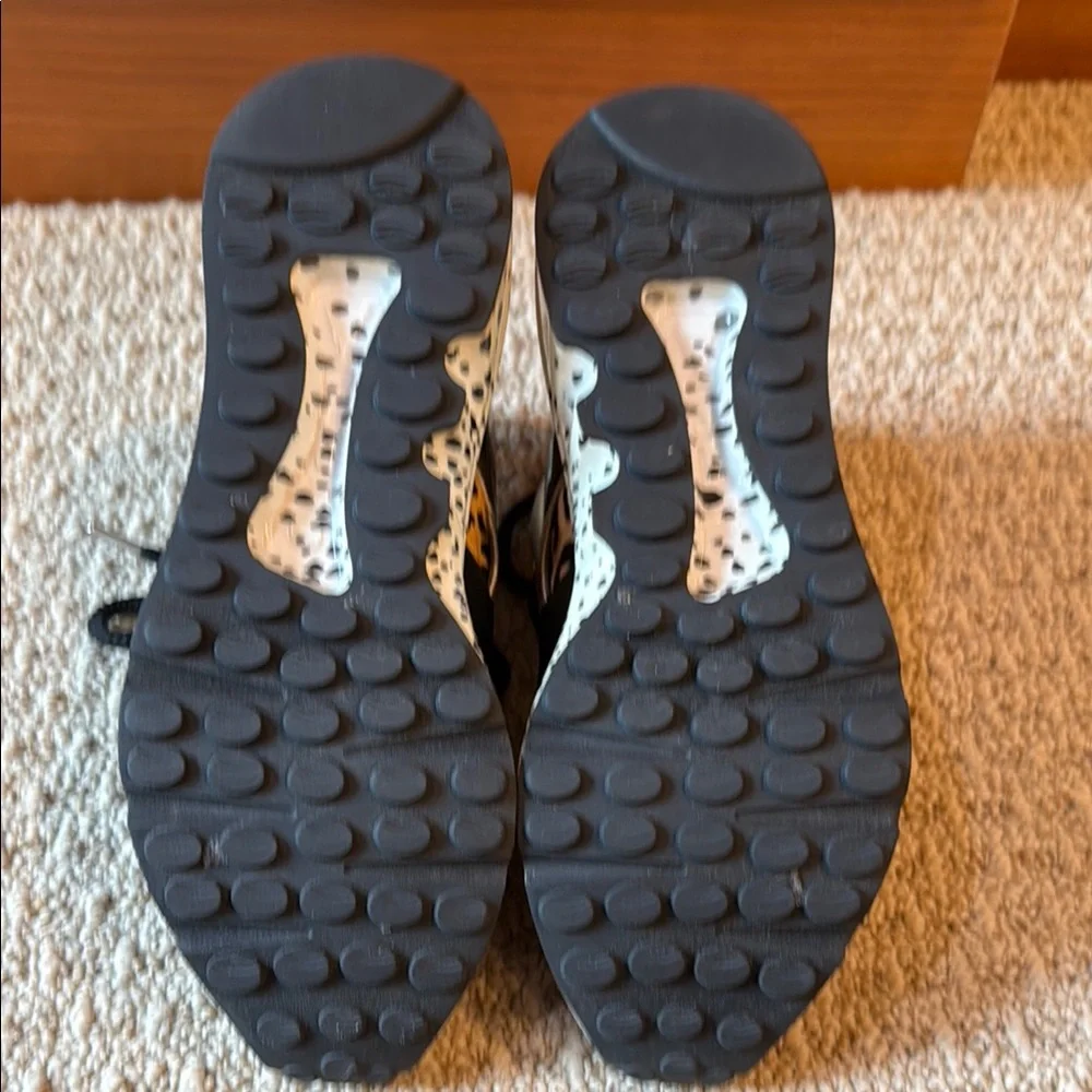 Steve Madden Animal Print Wedge Sneakers Size 8 - Picture 5 of 5